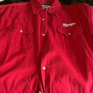 Rare vintage Milwaukee tool tri mountain shirt